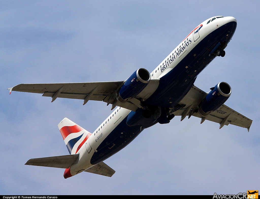 G-EUUF - Airbus A320-232 - British Airways