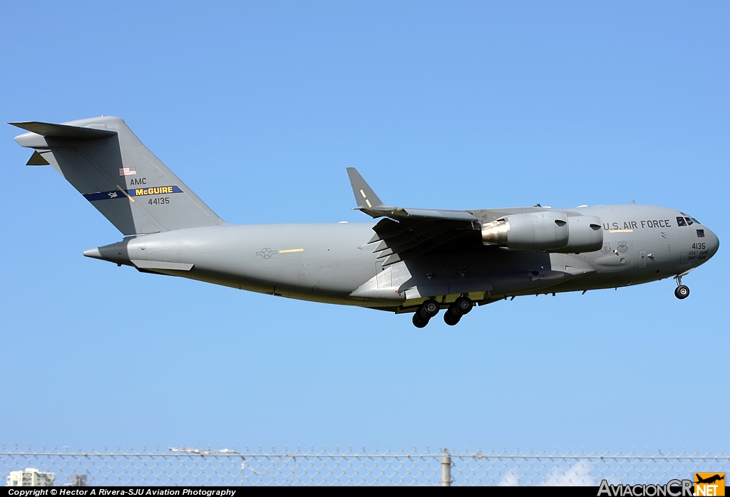 04-4135 - Boeing C-17A Globemaster III - USA - Air Force