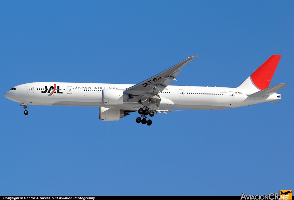 JA739J - Boeing 777-346(ER) - Japan Airlines - JAL