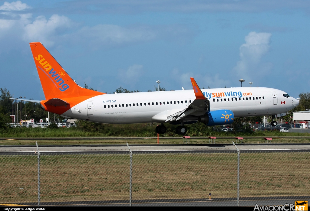C-FTOH - Boeing 737-8HX - Sunwing Airlines