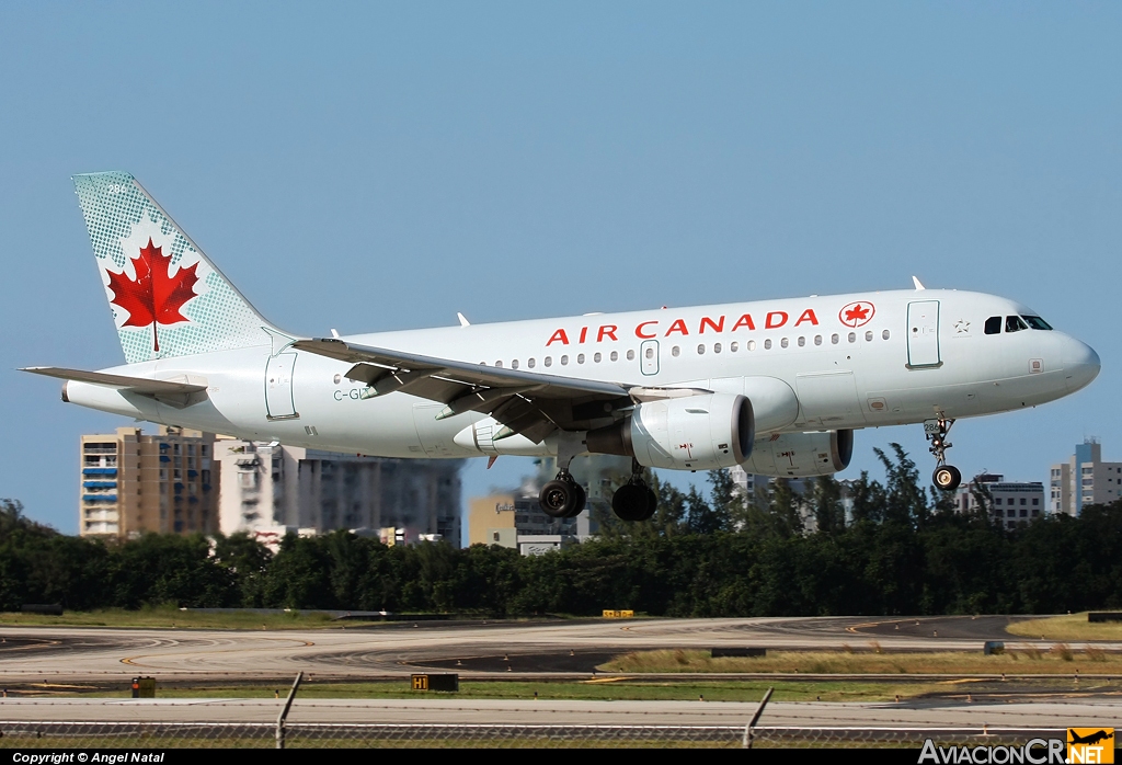 C-GITP - Airbus A319-112 - Air Canada