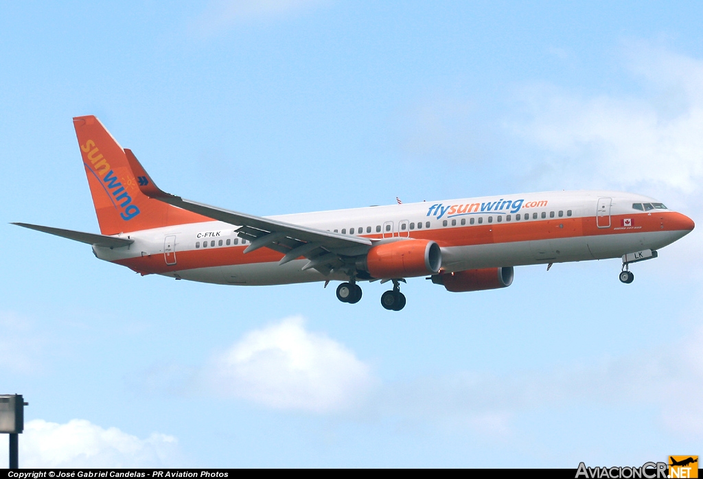 C-FTLK - Boeing 737-8K5 - Sunwing Airlines (Hapag Lloyd)