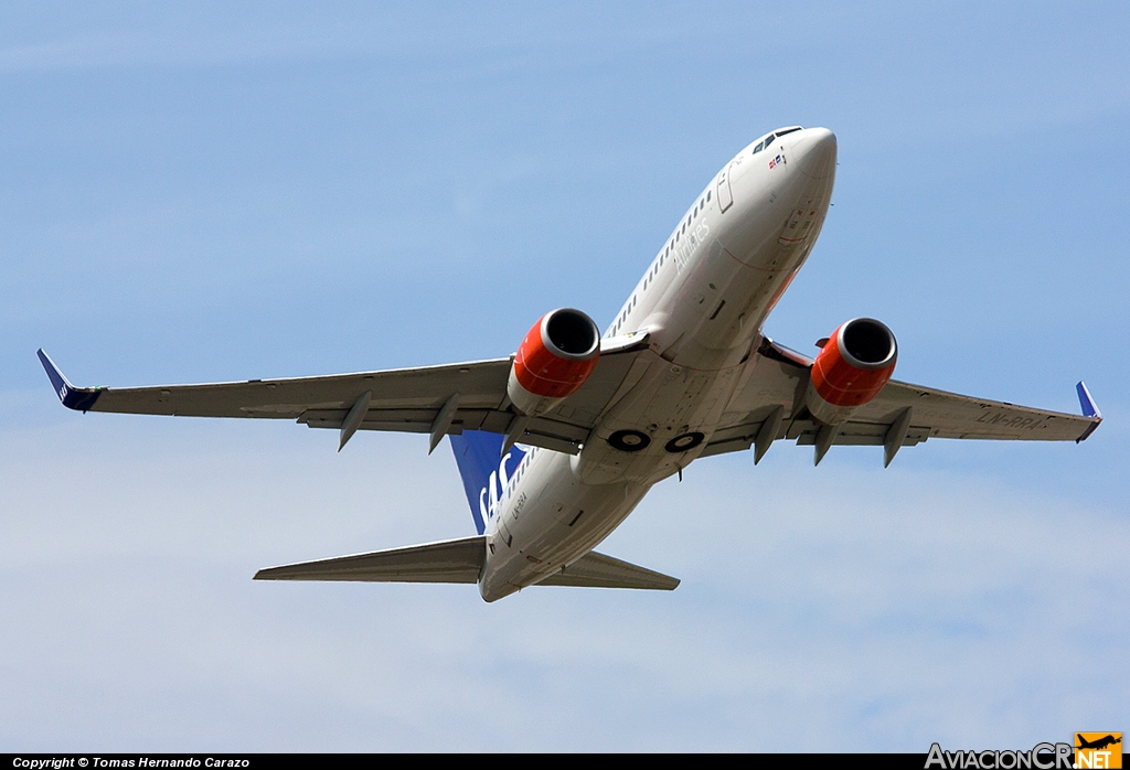 LN-RRA - Boeing 737-783 - Scandinavian Airlines - SAS