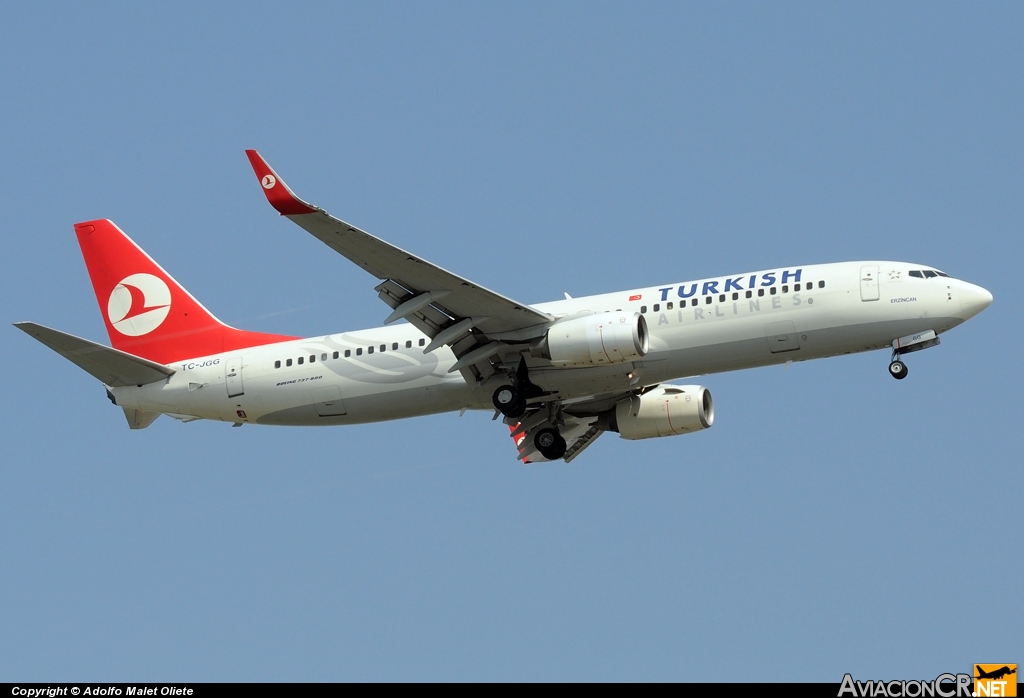 TC-JGG - Boeing 737-8F2 - Turkish Airlines