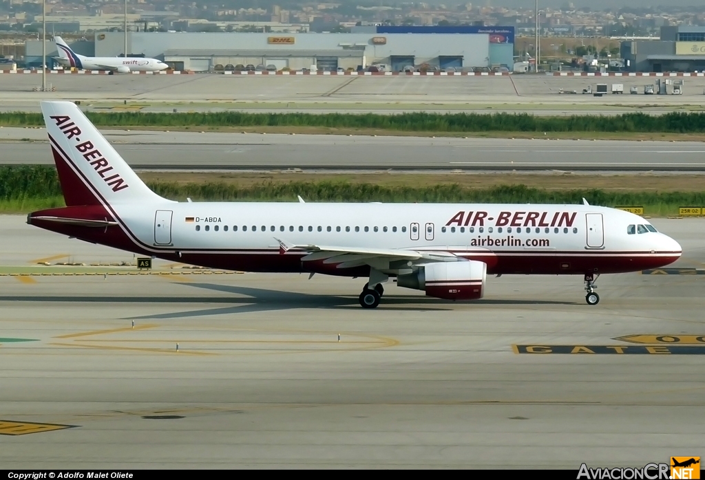 D-ABDA - Airbus A320-214 - Air Berlin