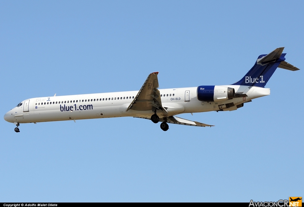 OH-BLD - McDonnell Douglas MD-90-30 - Blue1