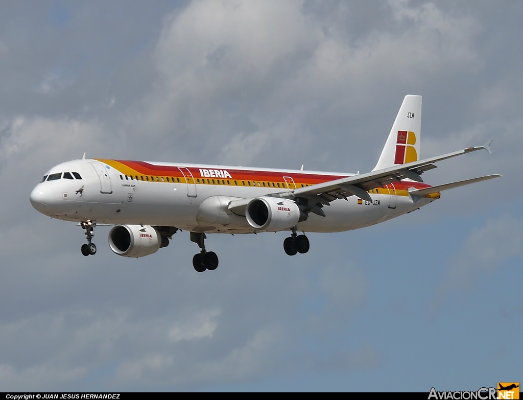 EC-JZM - Airbus A321-211 - Iberia