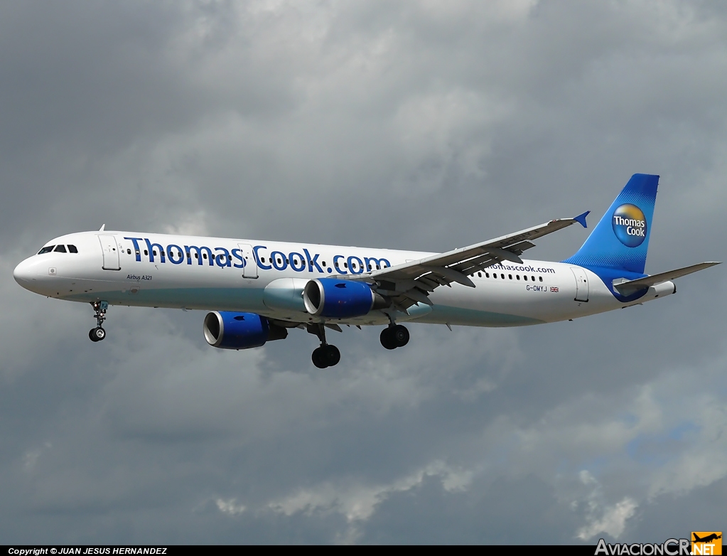 G-OMYJ - Airbus A321-211 - Thomas Cook Airlines