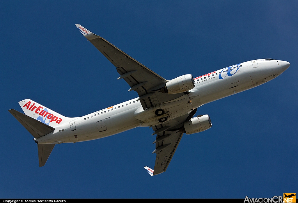 EC-HZS - Boeing 737-86Q - Air Europa