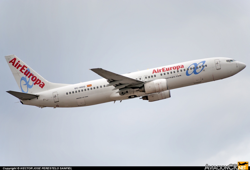 EC-HGQ - Boeing 737-85P - Air Europa