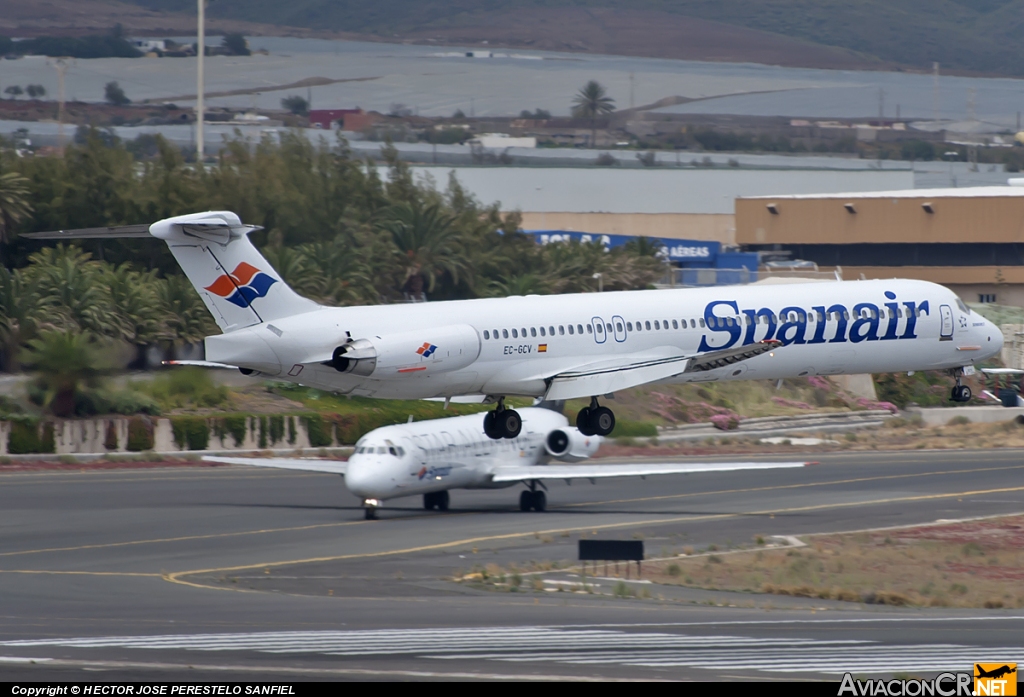 EC-GCV - McDonnell Douglas MD-82 - Spanair