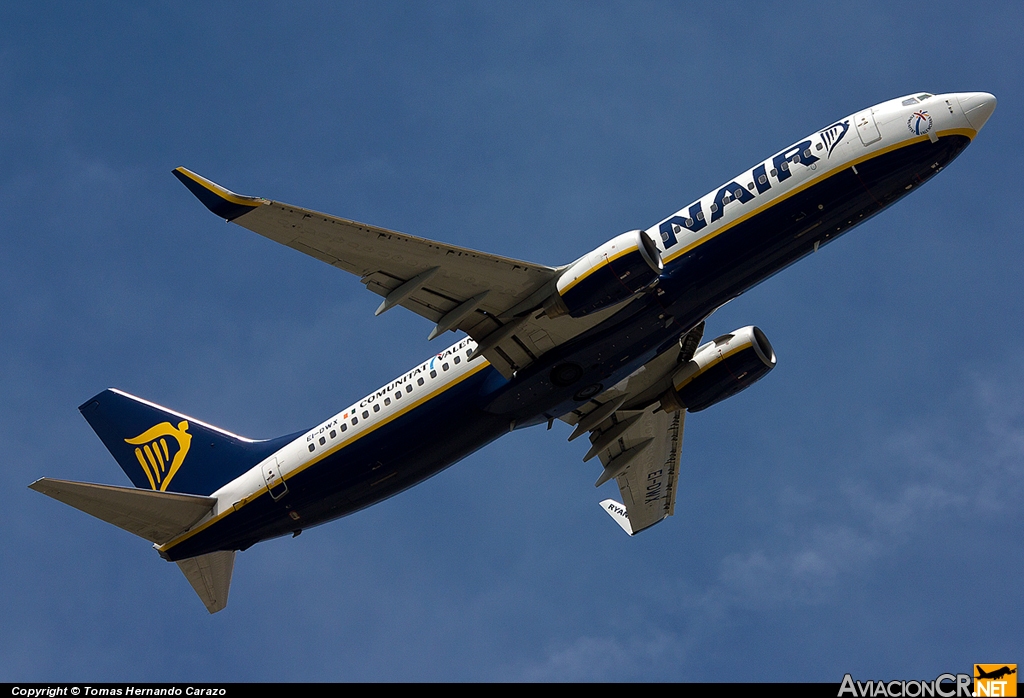 EI-DWX - Boeing 737-8AS - Ryanair