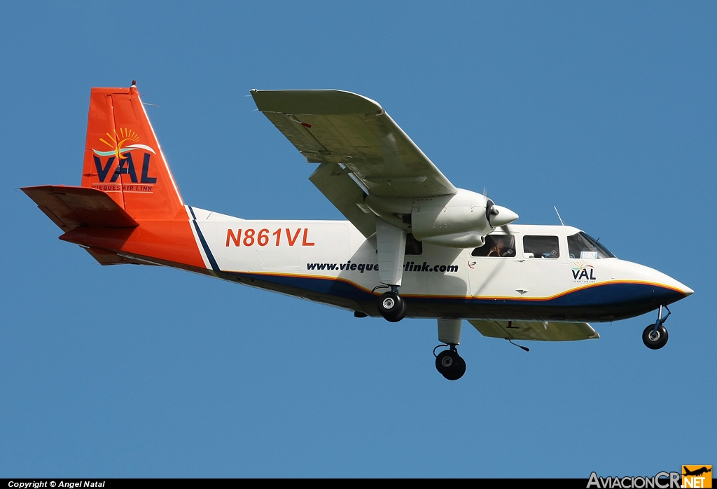 N861VL - Britten-Norman BN-2B-26 Islander - Vieques Air Link