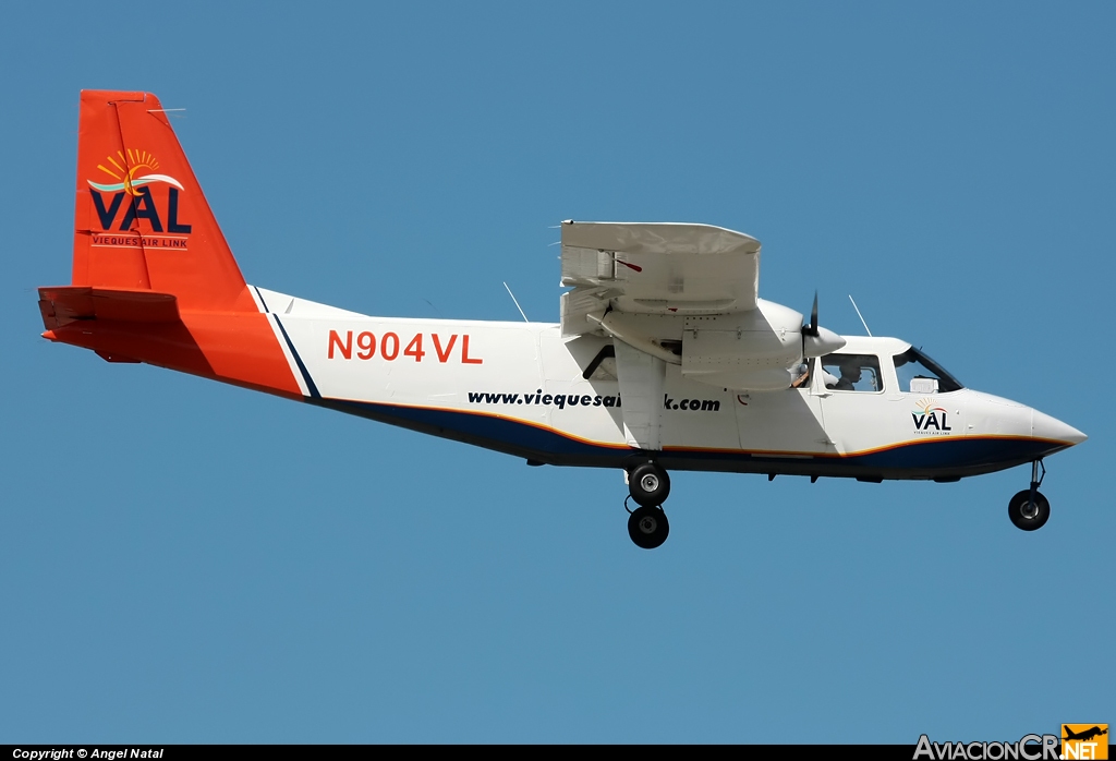 N904VL - Britten-Norman BN-2A-26 Islander - Vieques Air Link