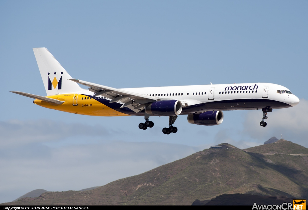 G-DAJB - Boeing 757-2T7 - Monarch Airlines