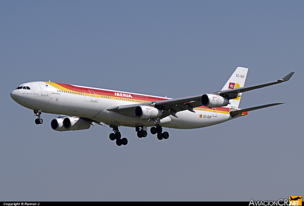 EC-GUP - Airbus A340-313X - Iberia