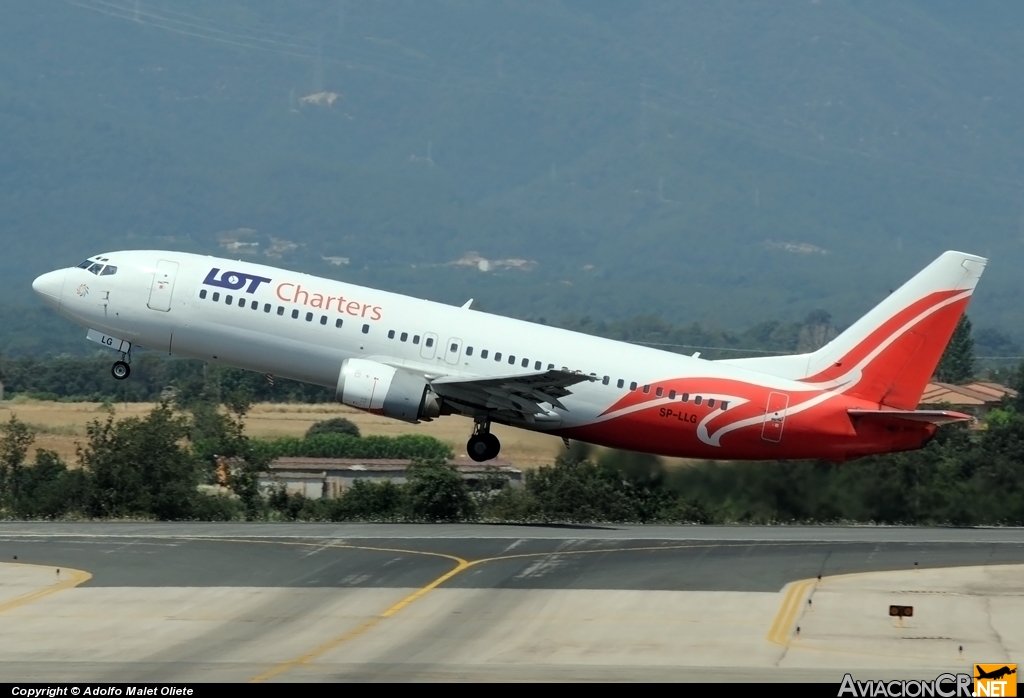 SP-LLG - Boeing 737-45D - LOT Charters
