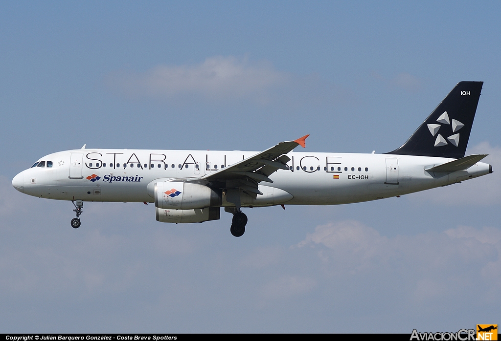 EC-IOH - Airbus A320-232 - Spanair