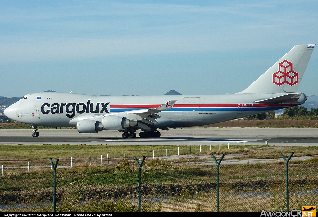 LX-GCV - Boeing 747-4R7F/SCD - Cargolux