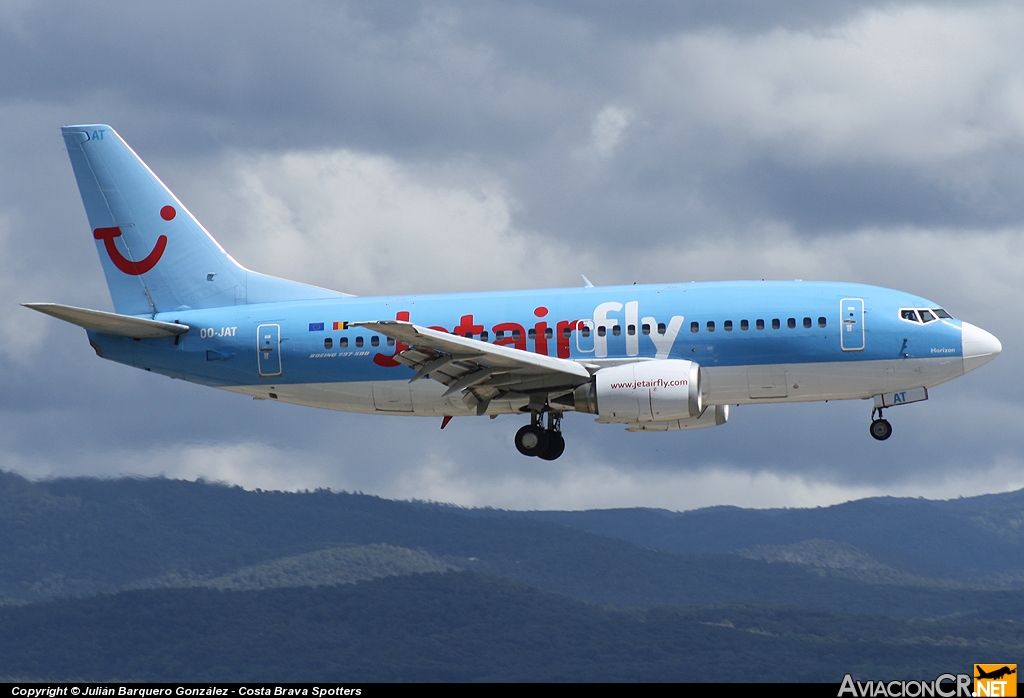 OO-JAT - Boeing 737-5K5 - Jetairfly