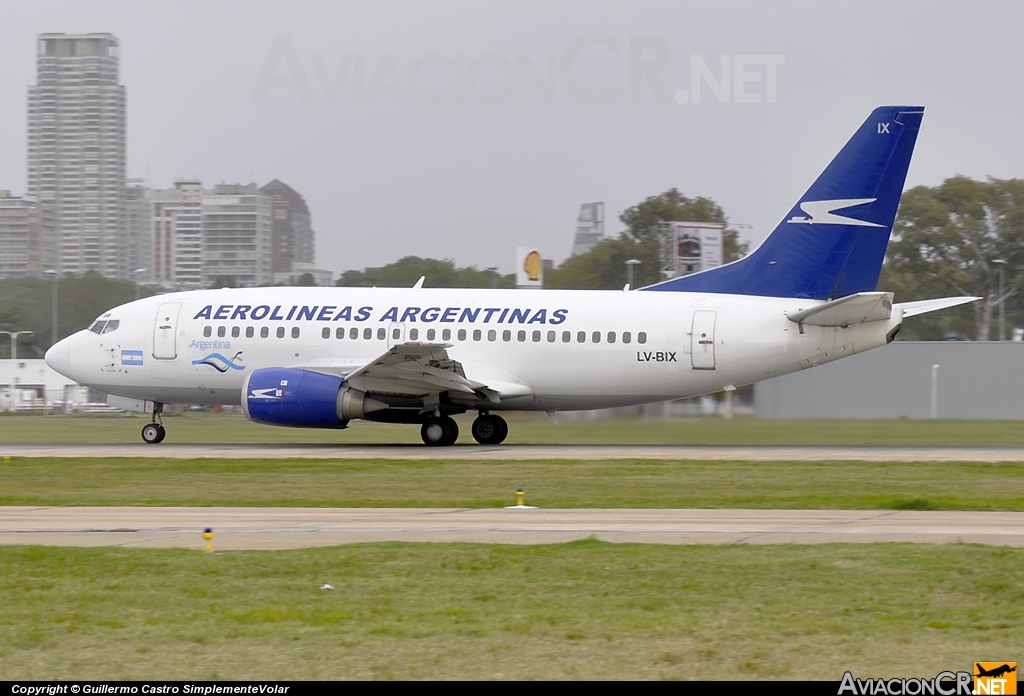 LV-BIX - Boeing 737-53A - Aerolineas Argentinas