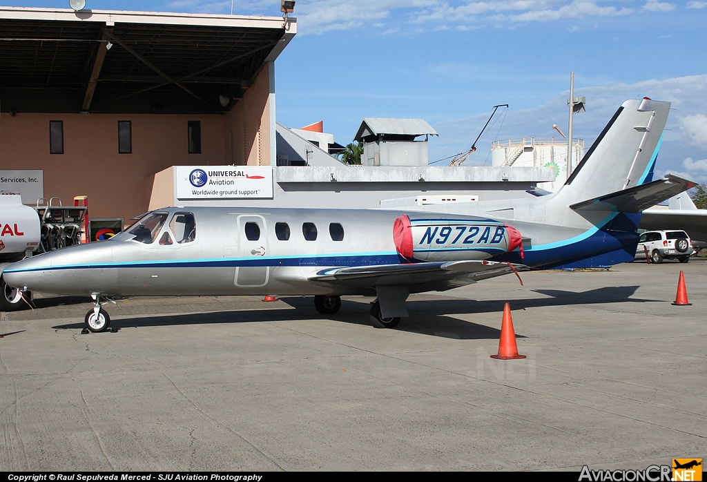 N972AB - Cessna 500 Citation I - Kisqueya Aviation LLC