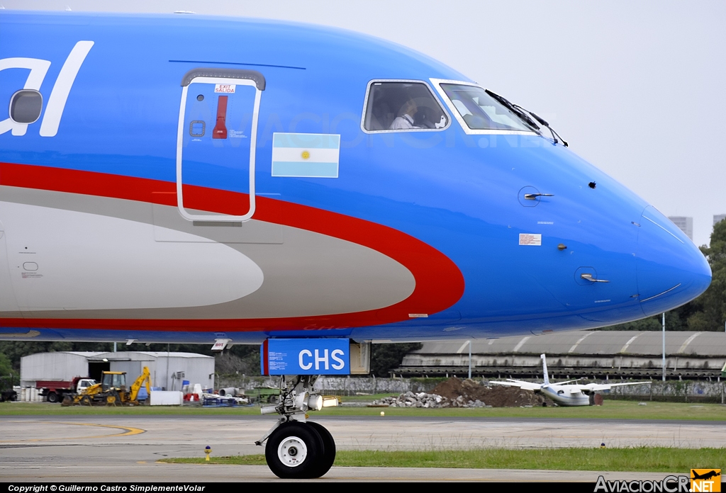 LV-CHS - Embraer 190-100IGW - Austral Líneas Aéreas