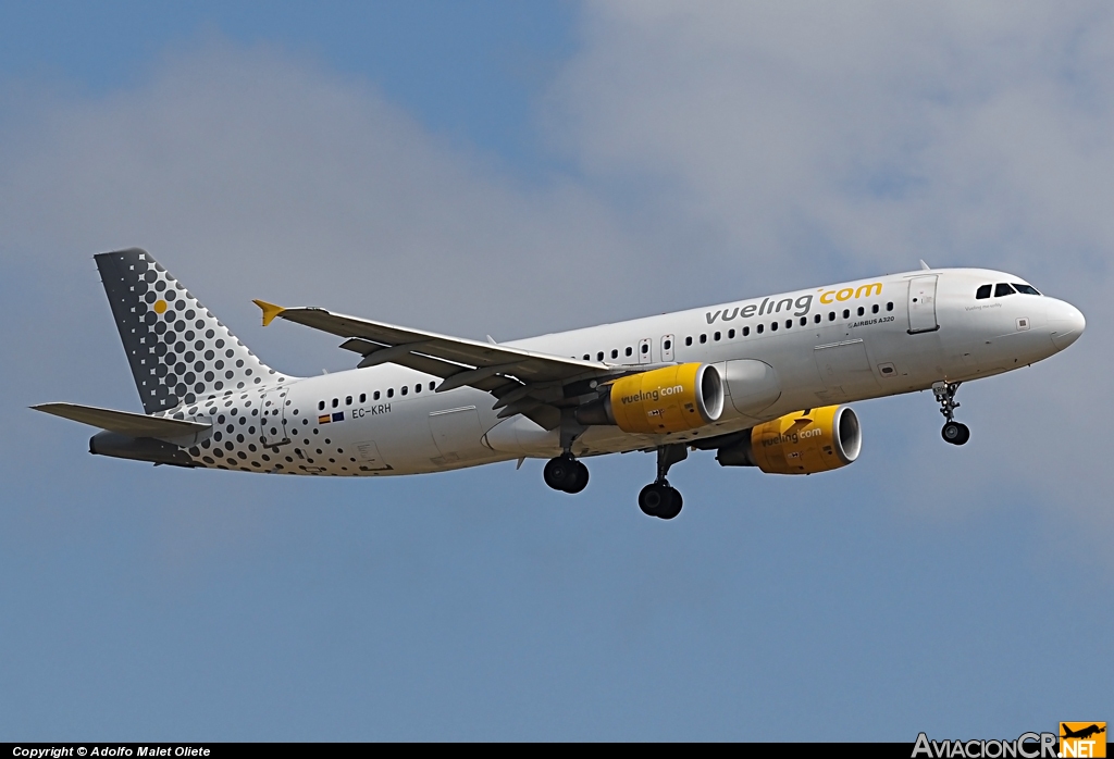 EC-KRH - Airbus A320-214 - Vueling