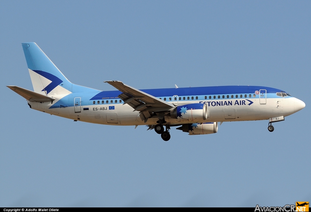 ES-ABJ - Boeing 737-33R - Estonian Air