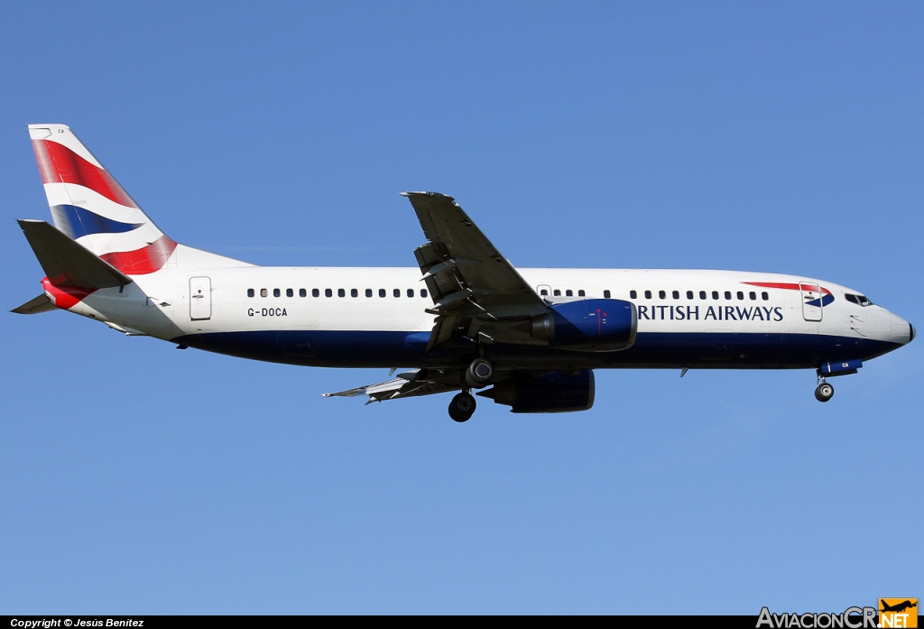 G-DOCA - Boeing 737-436 - British Airways