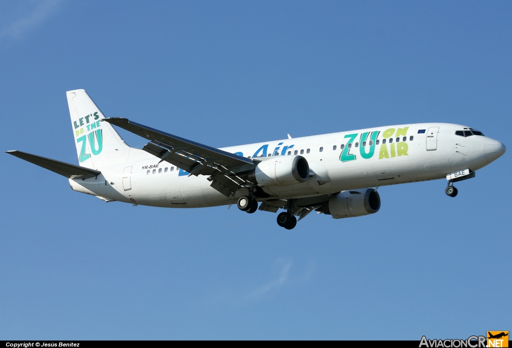 YR-BAE - Boeing 737-4N6 - Blue Air