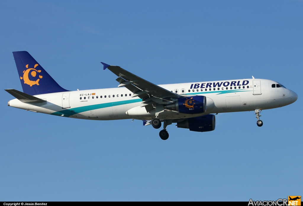 EC-LAJ - Airbus A320-214 - Iberworld