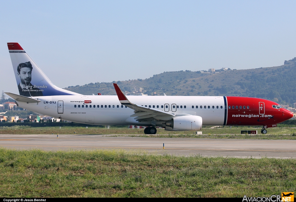 LN-DYJ - Boeing 737-8JP - Norwegian Air Shuttle