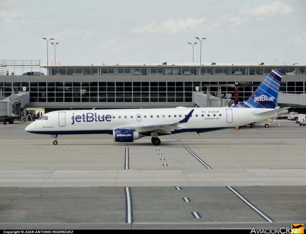 N328JB - Embraer ERJ-190-100AR - Jet Blue