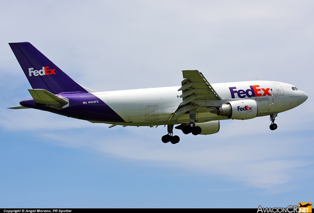 N423FE - Airbus A310-203(F) - FedEx