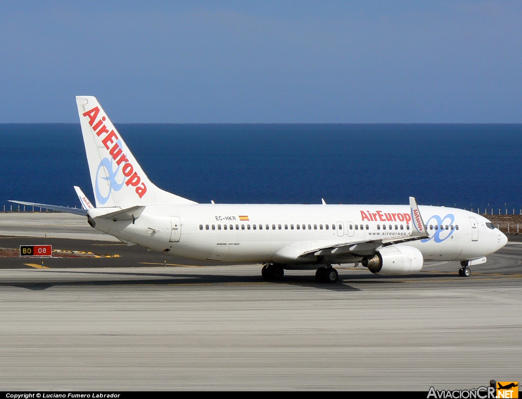 EC-HKR - Boeing 737-85P - Air Europa