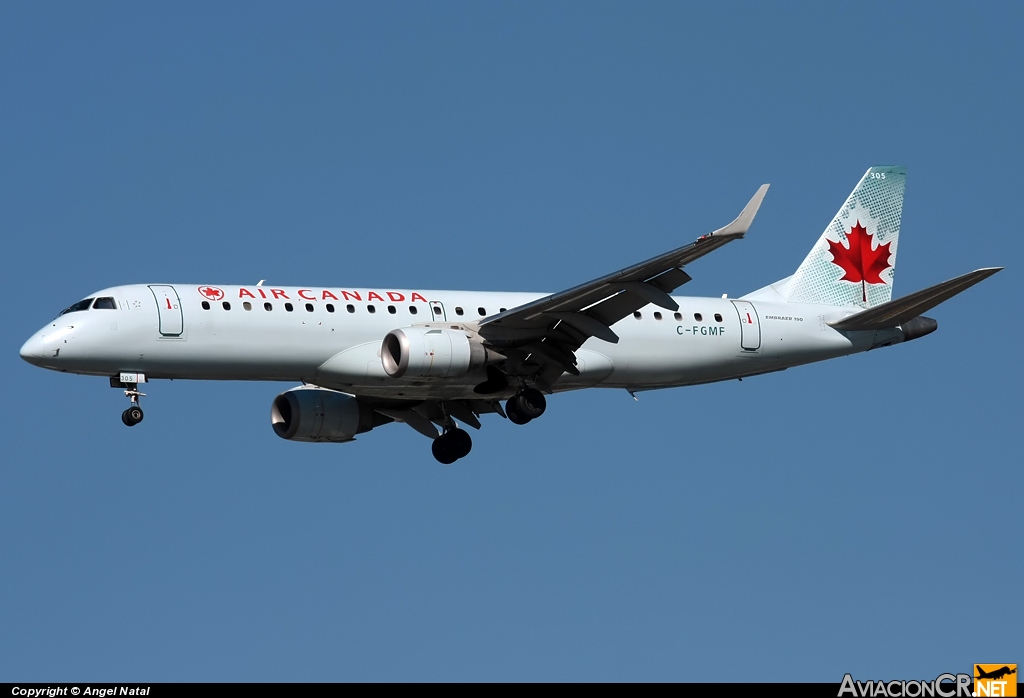 C-FGMF - Embraer 190-100IGW - Air Canada