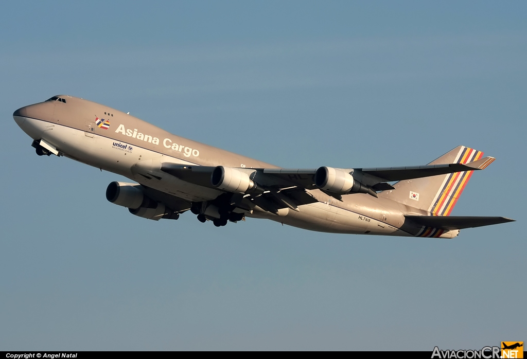 HL7419 - Boeing 747-48EF/SCD - Asiana Cargo