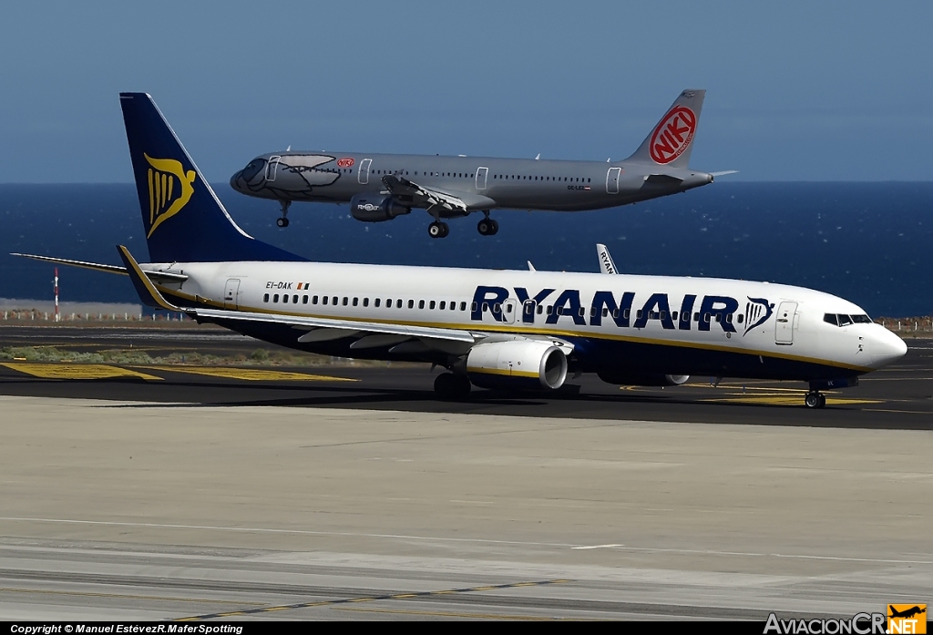 EI-DAK - Boeing 737-8AS - Ryanair