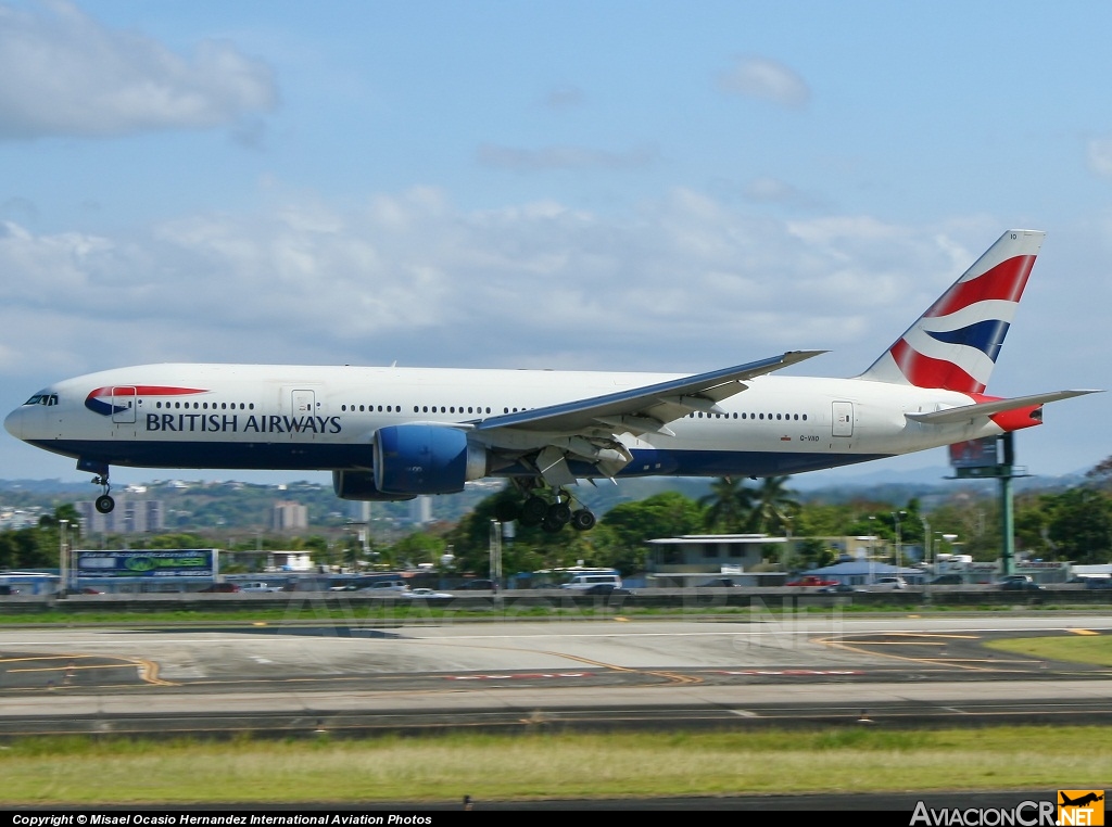 G-VIIO - Boeing 777-236(ER) - British Airways