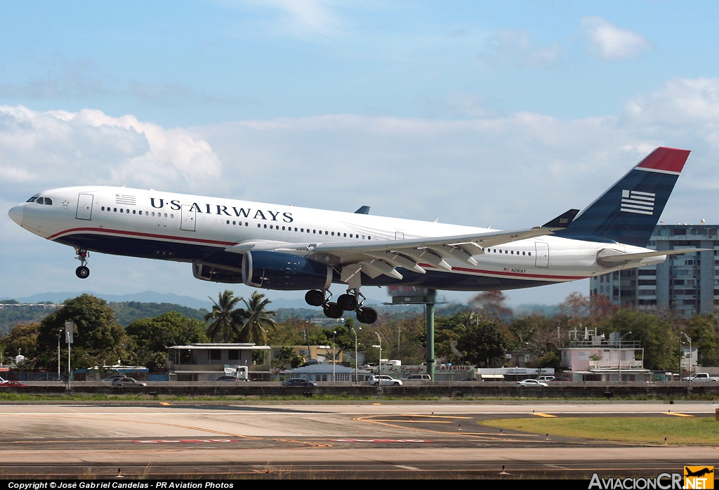 N281AY - Airbus A330-243 - US Airways