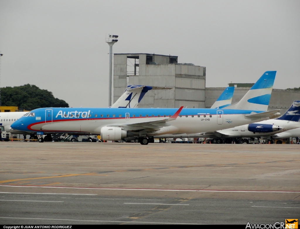 LV-CHQ - Embraer 190-100IGW - Austral Líneas Aéreas