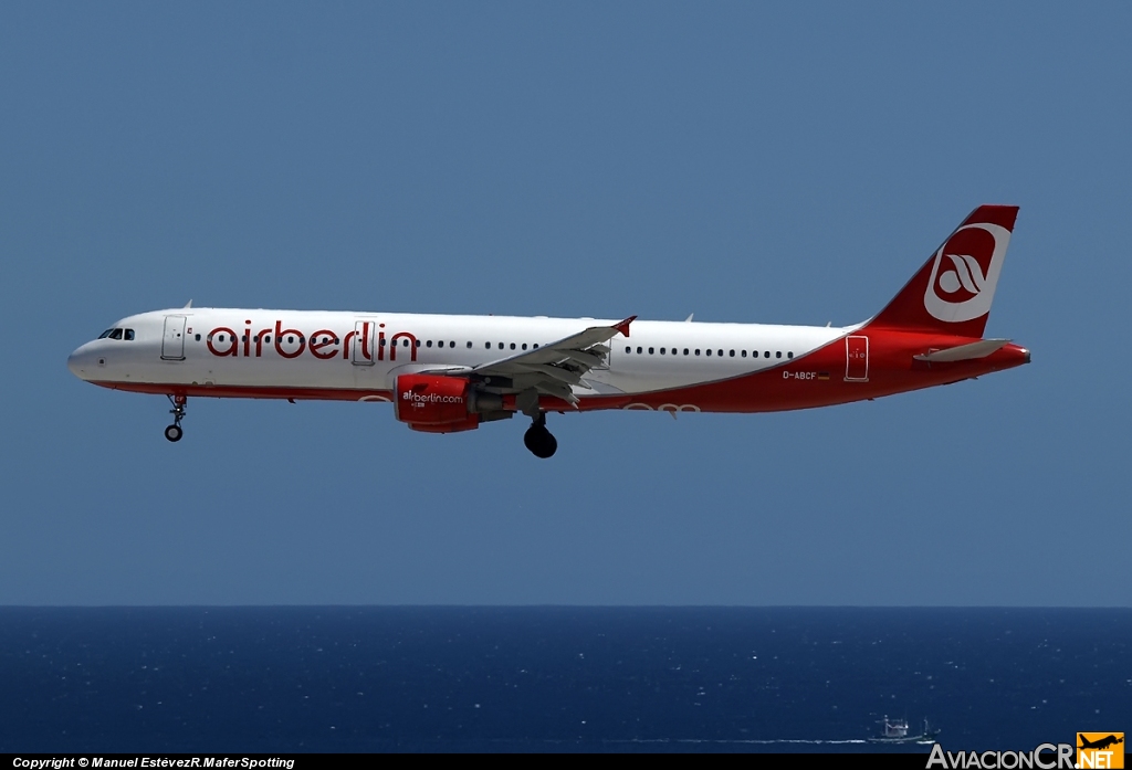 D-ABCF - Airbus A321-211 - Air Berlin
