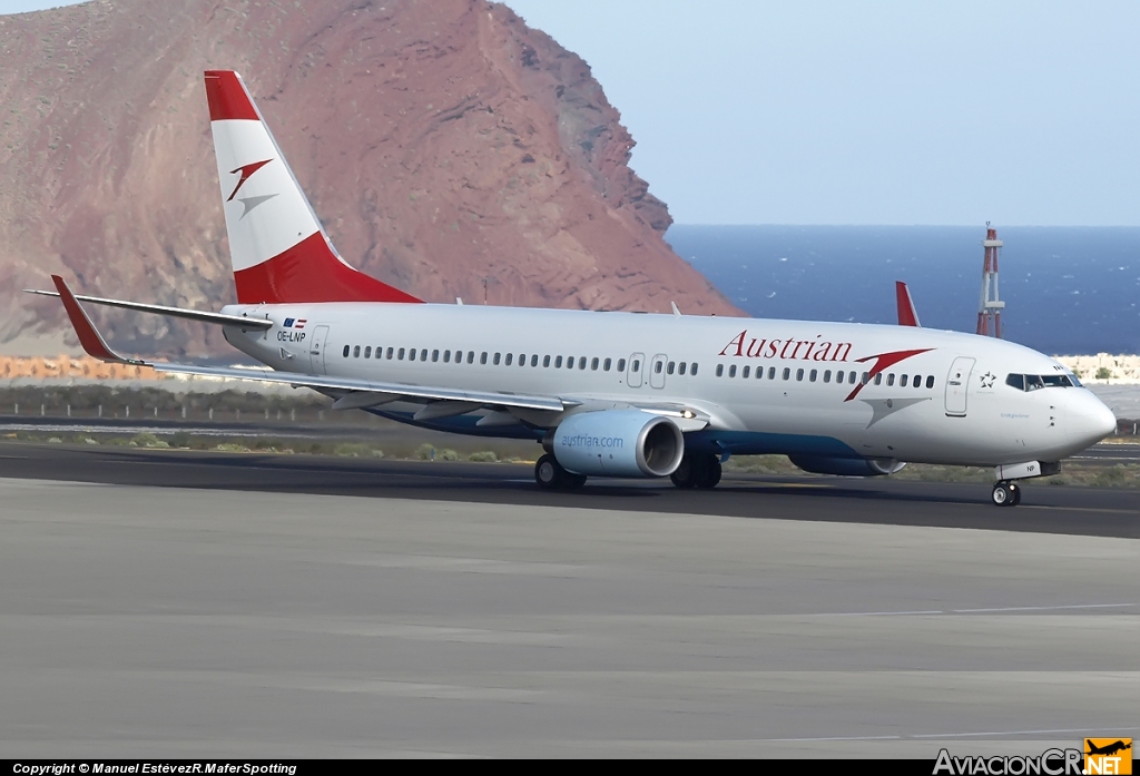 OE-LNP - Boeing 737-8Z9 - Austrian Airlines
