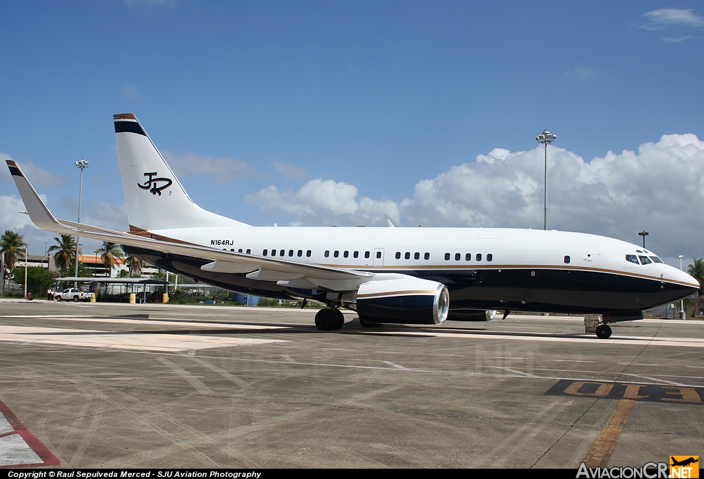 N164RJ - Boeing 737-7BC(BBJ) - Privado
