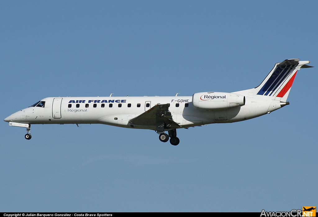 F-GOHE - Embraer EMB-135ER (ERJ-135ER) - Air France (Régional)
