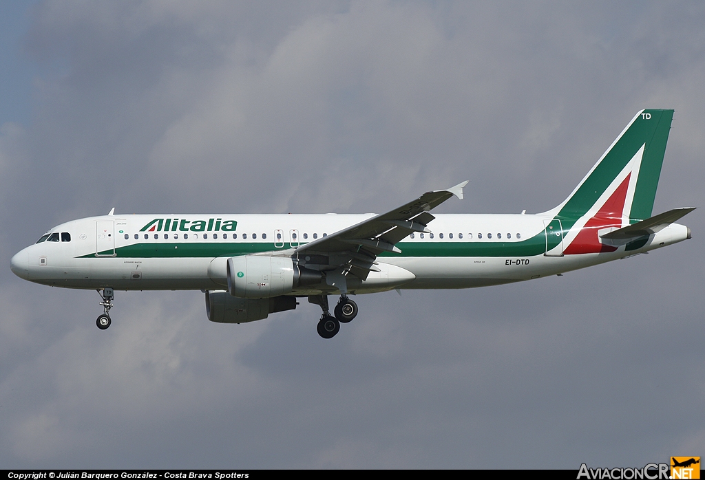 EI-DTD - Airbus A320-216 - Alitalia