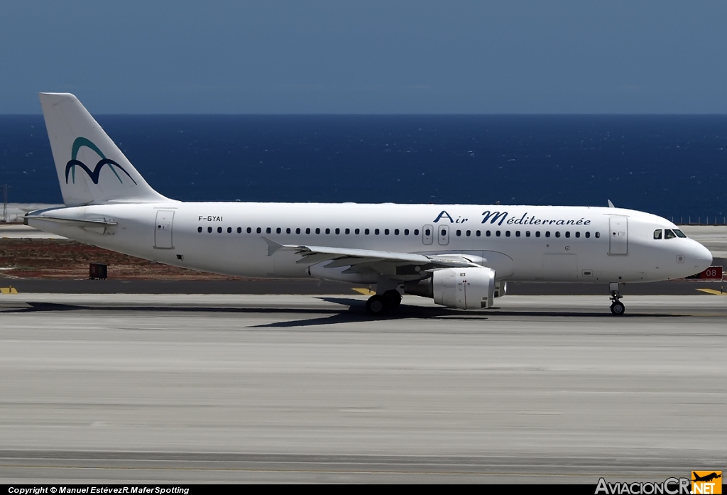F-GYAI - Airbus A320-211 - Air Méditerranée