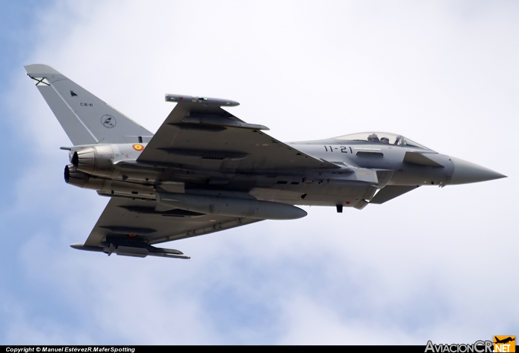 C.16-41 - Eurofighter Typhoon 2000EF - Ejercito del Aire de España