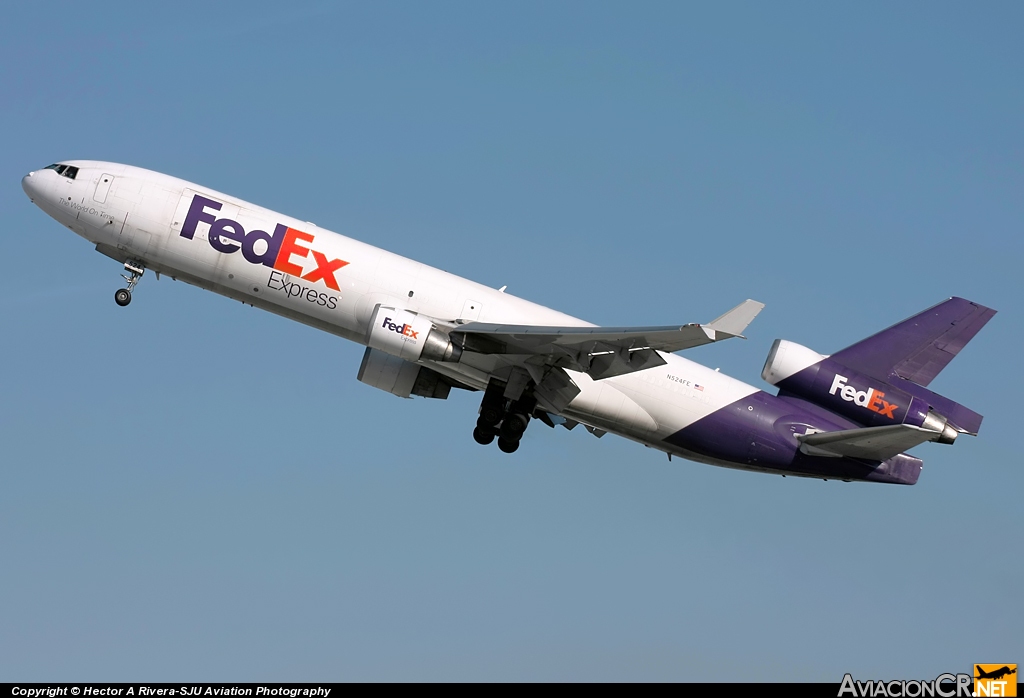 N524FE - McDonnell Douglas MD-11F - FedEx